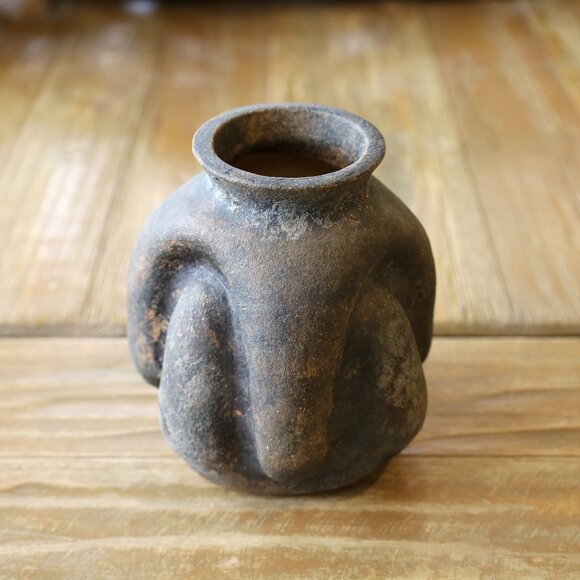 Mid Century Modern Biomorphic Ceramic Vase